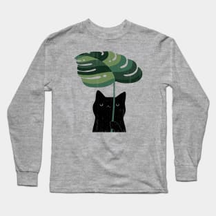 Monstera Leaves Long Sleeve T-Shirt